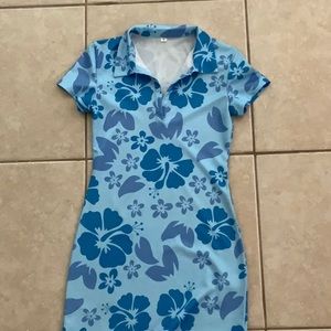 small tropical dress